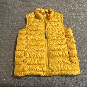 Primary Kids Yellow Puffer Vest size 10